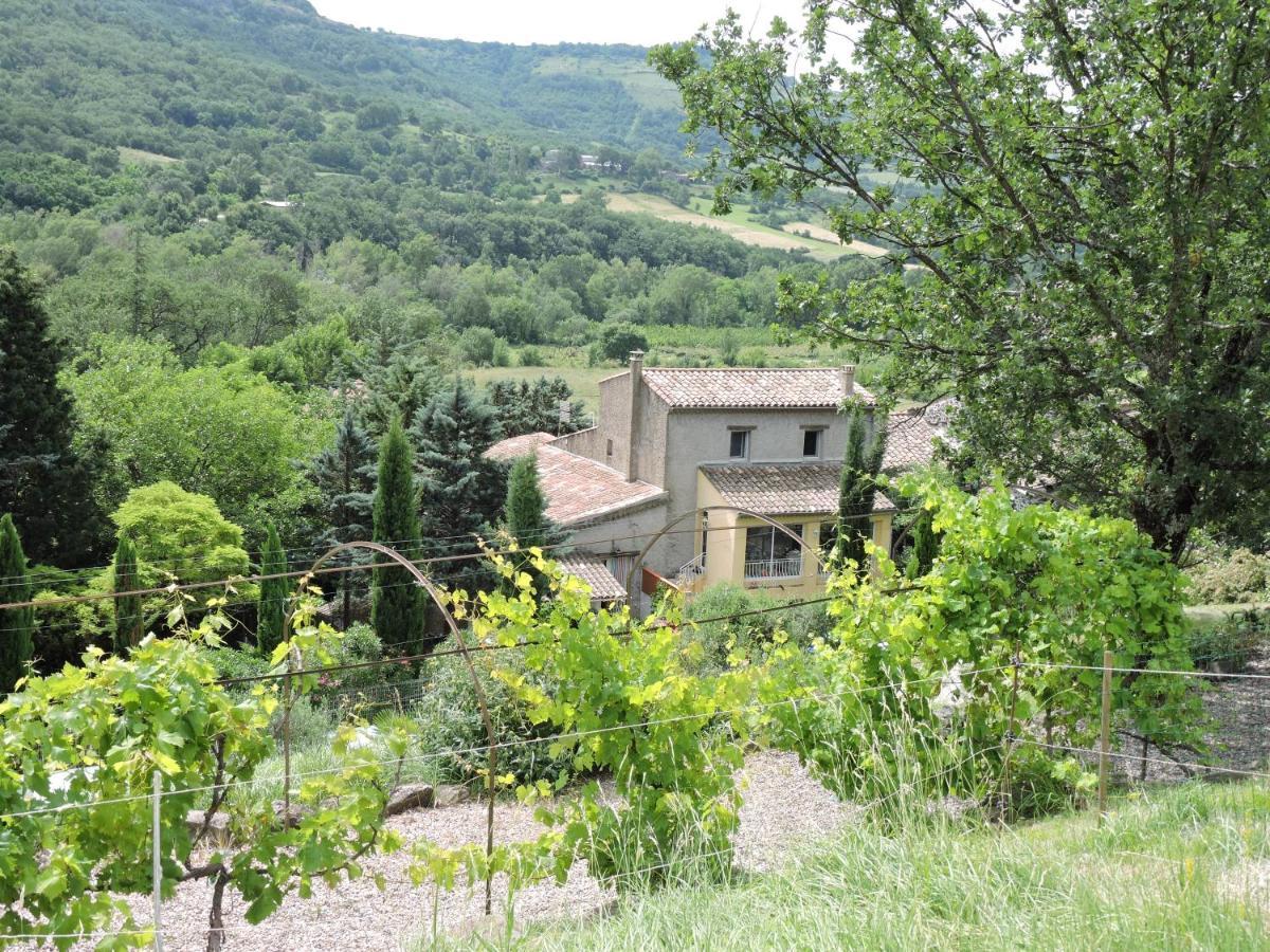 Gite Et Chambres D'Hotes "La Bergerie" Lussas Exteriör bild